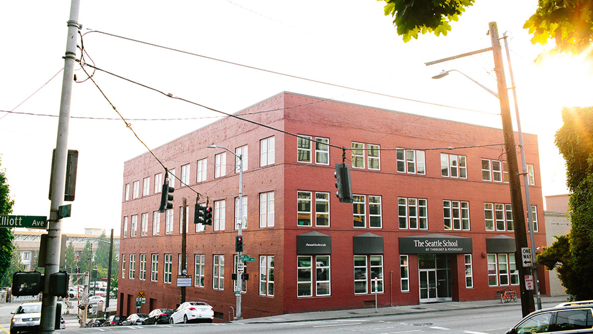 the exterior of the seattle school