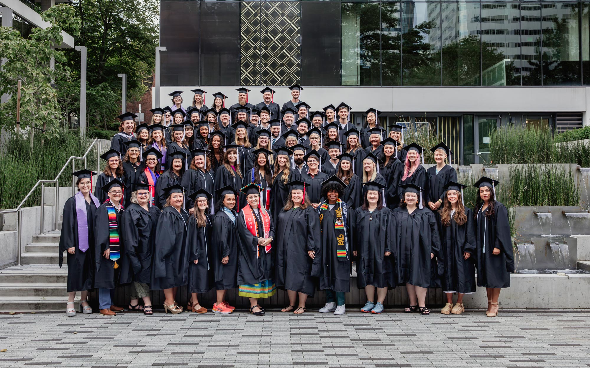 The Seattle School students graduation photo